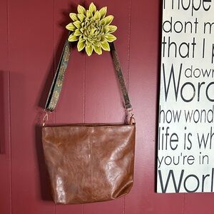 NWOT Faux Leather Bag